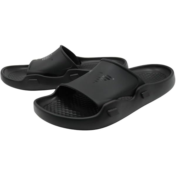 ガッツさん専用　エンポリオアルマーニ ブラック サンダル EMPORIO ARMANI (エンポリオアルマーニ) ワンポイント ダブル